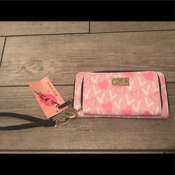 Betsey Johnson Handbags - Betsey Johnson zip around wristlet